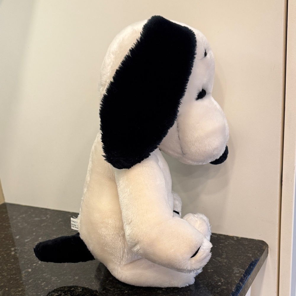 Vintage 1968 SNOOPY Plush Stuffed Toy Dog Peanuts United Feature Syndicate USA - Picture 5 of 9